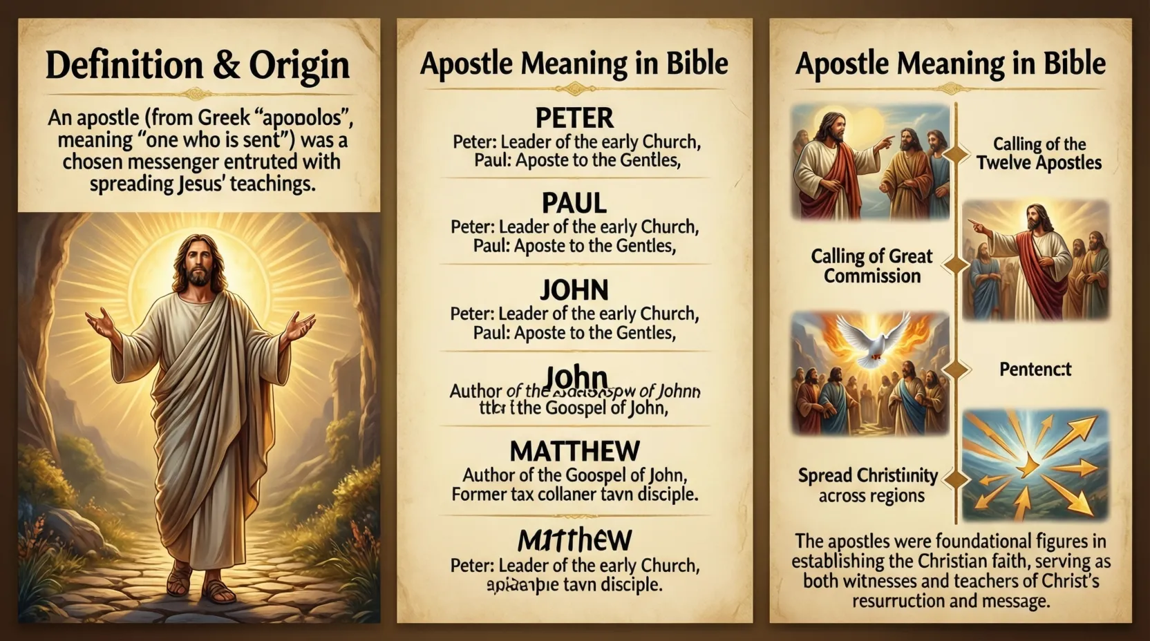 Apostle Meaning in Bible