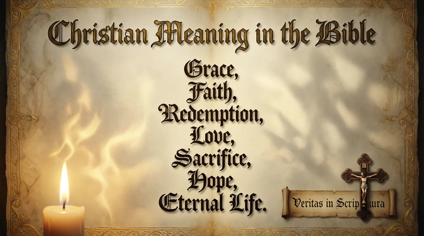 Christian Meaning in the Bible