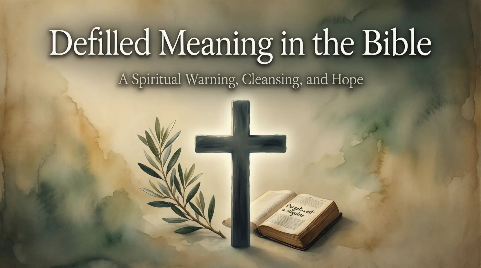 Defiled Meaning in the Bible