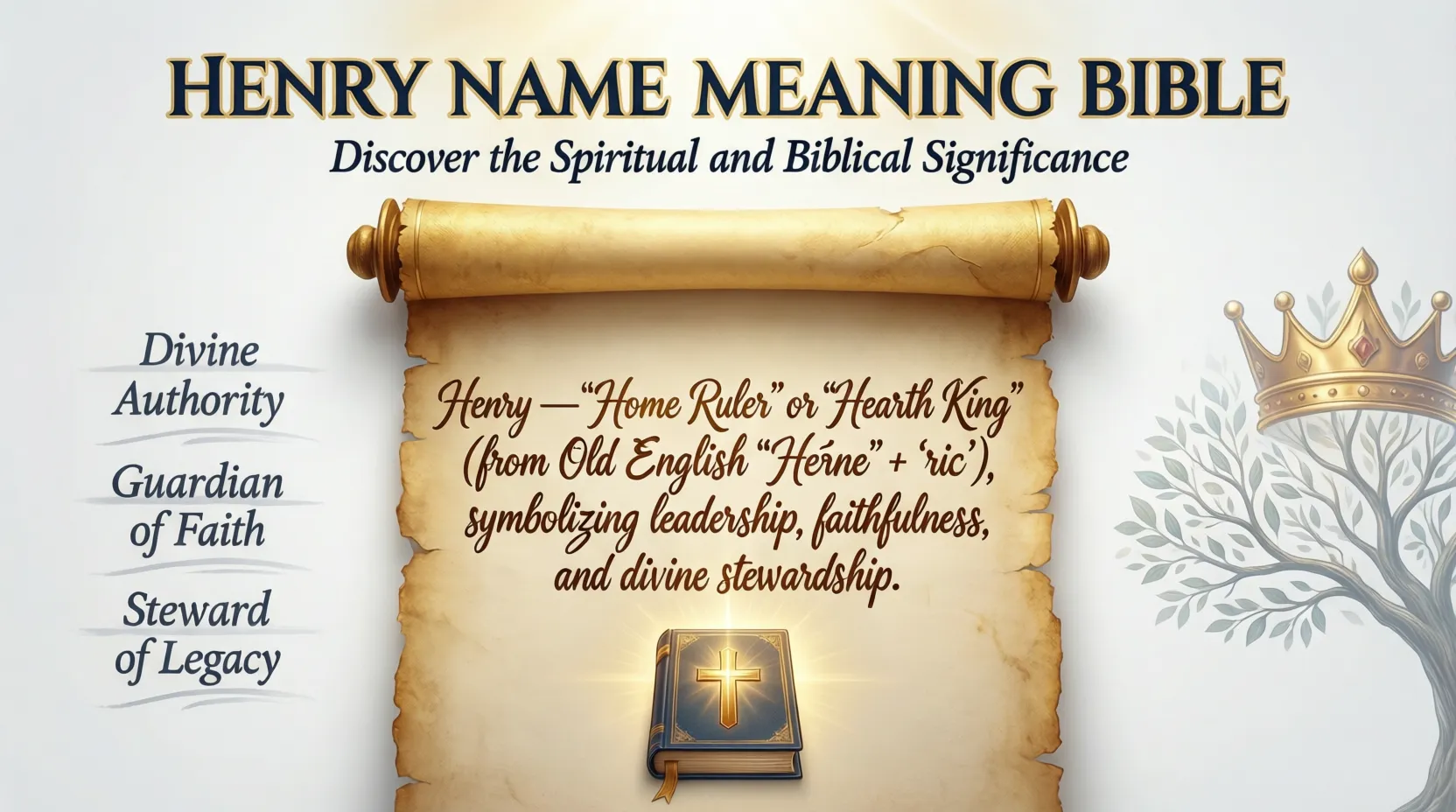 Henry Name Meaning Bible
