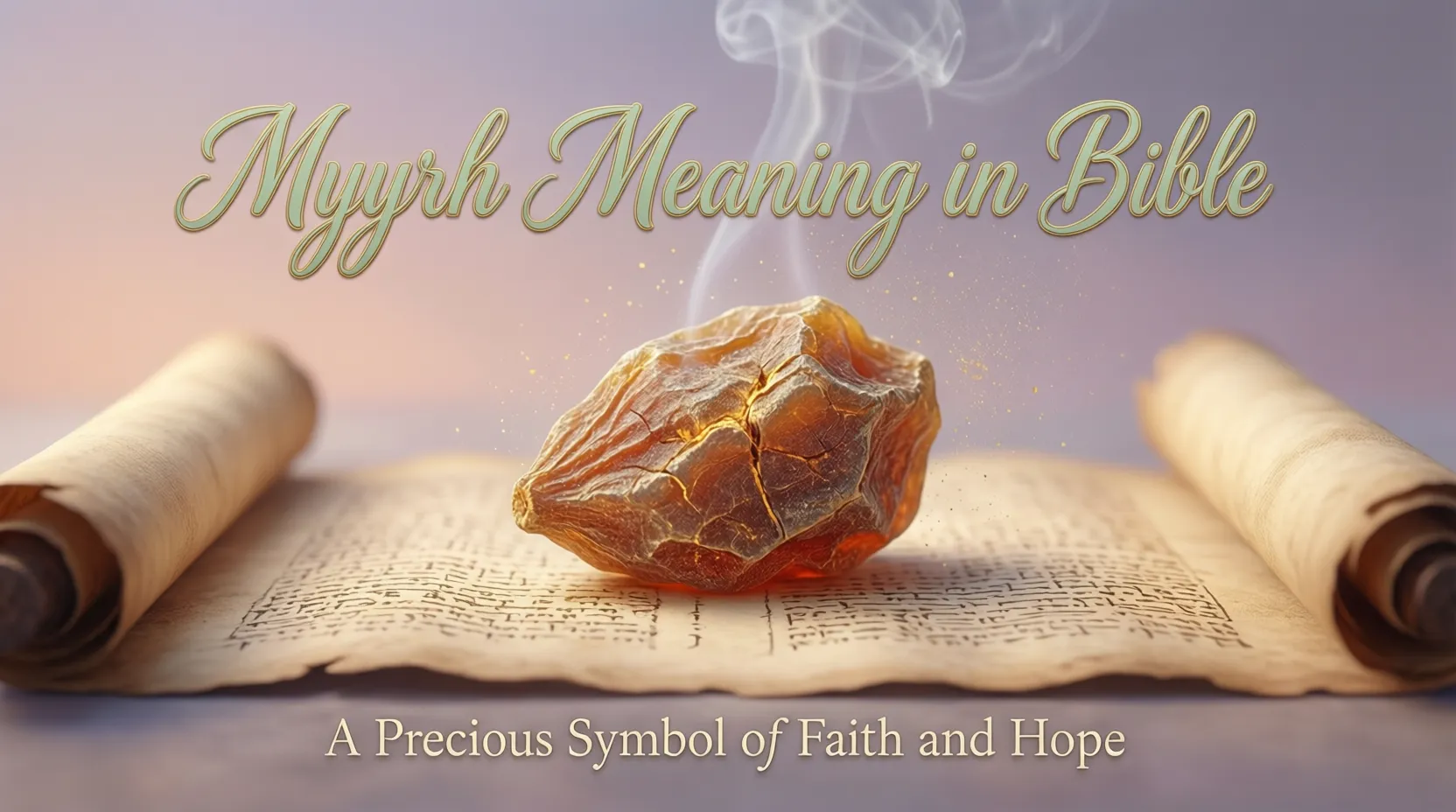 Myrrh Meaning in Bible