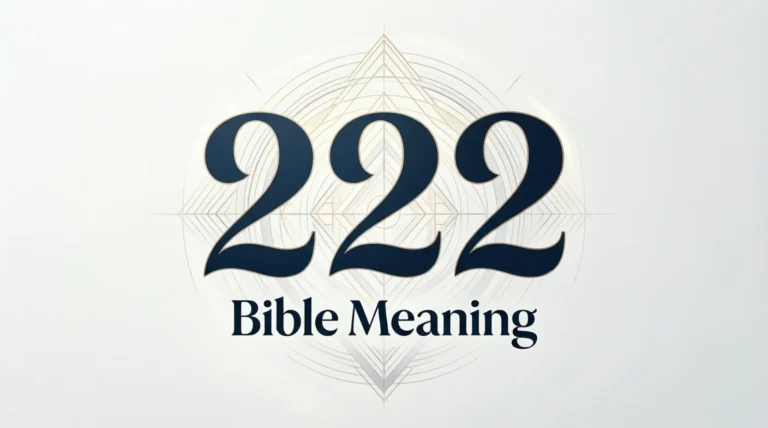 222 Bible Meaning