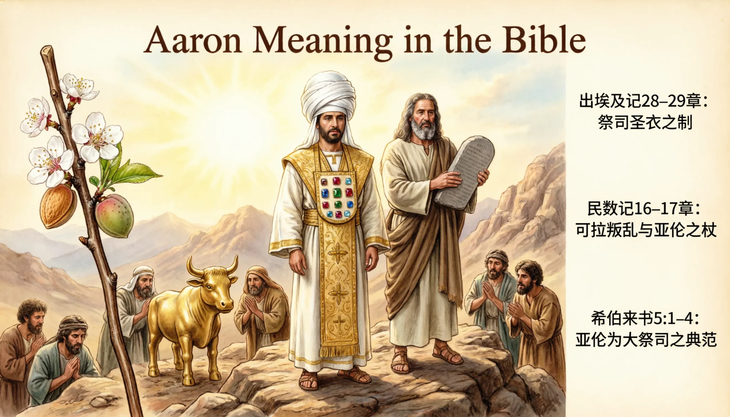 Aaron Meaning in the Bible