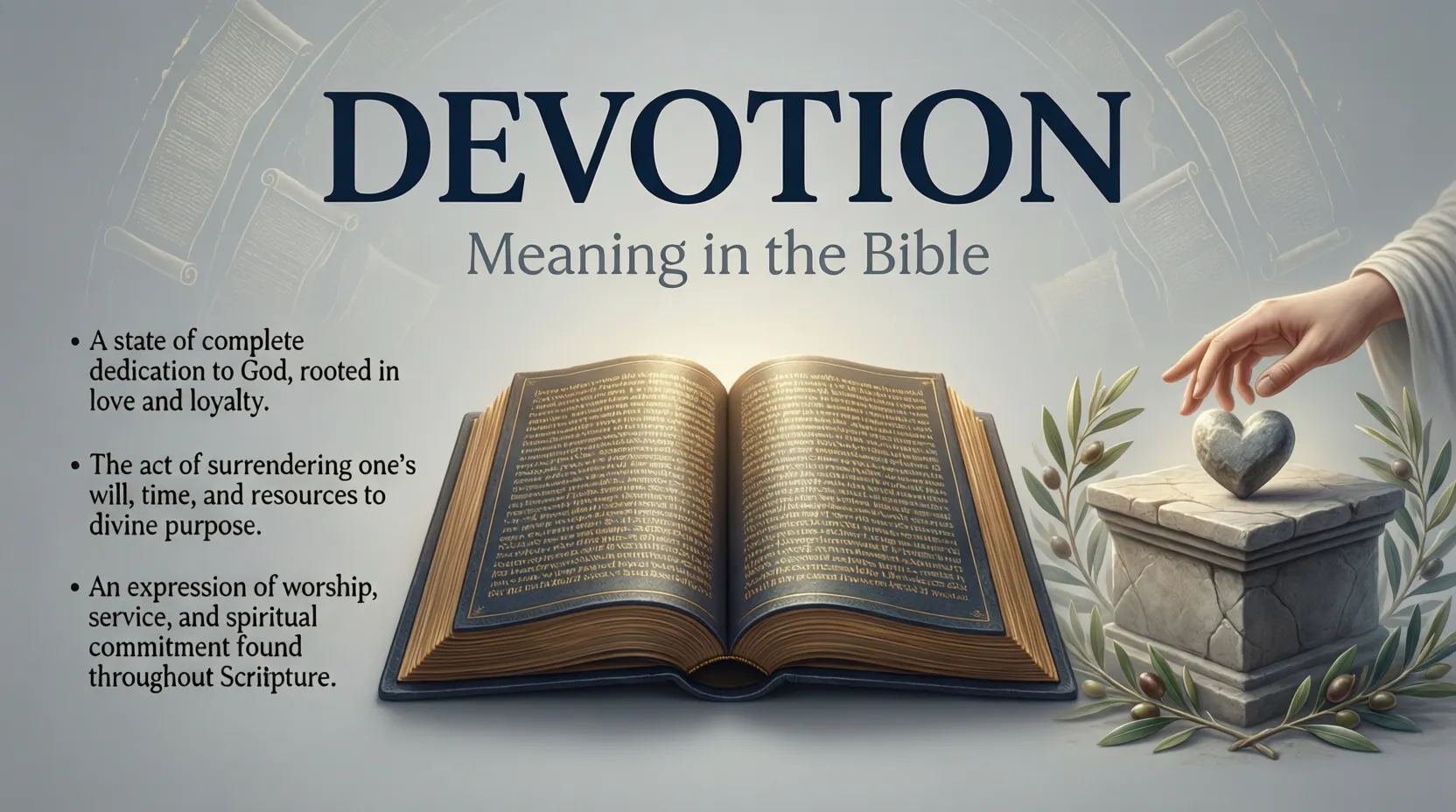 Devotion Meaning in the Bible
