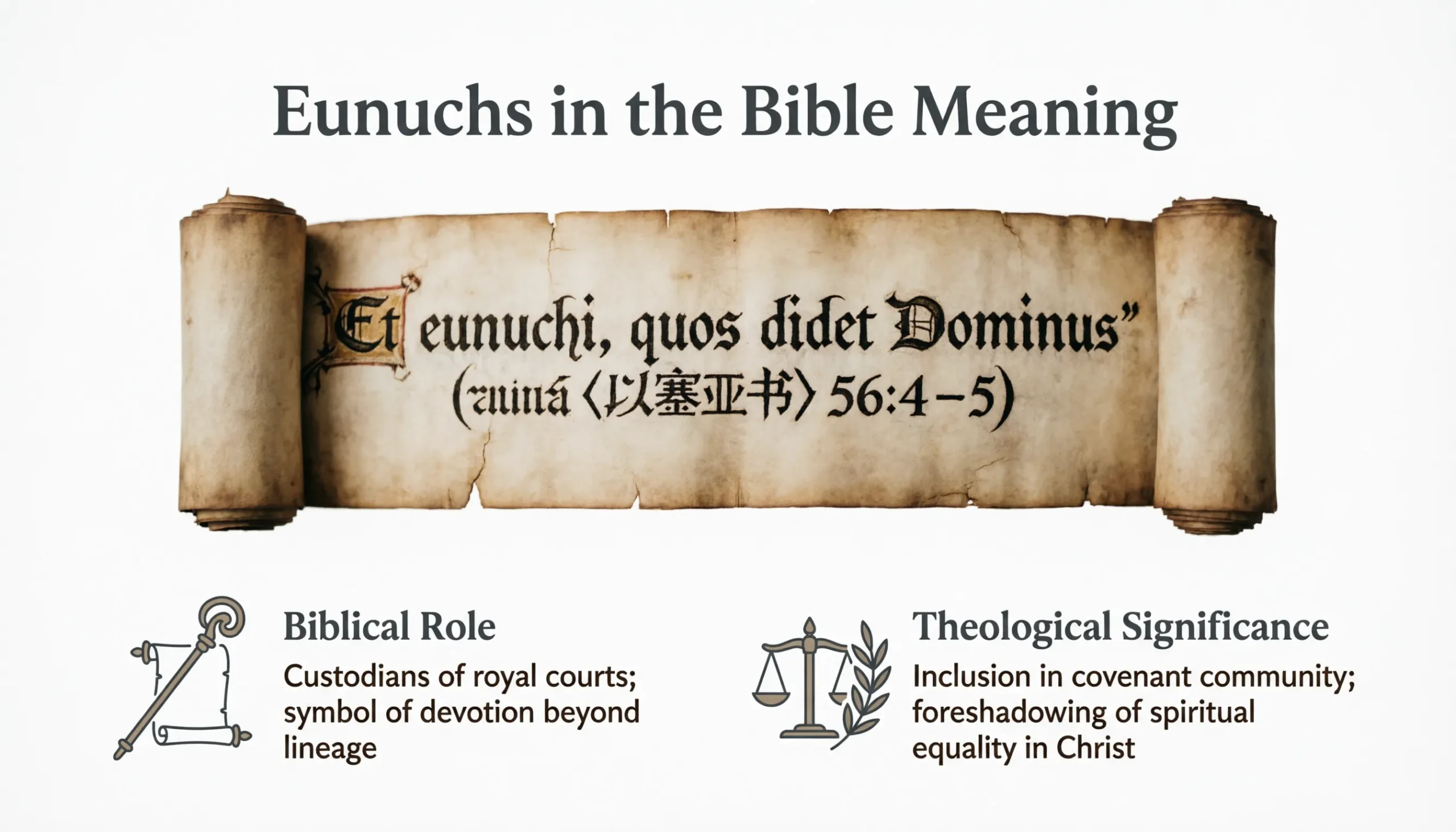 Eunuchs in the Bible Meaning
