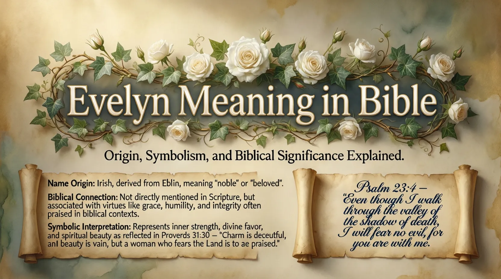 Evelyn Meaning in Bible