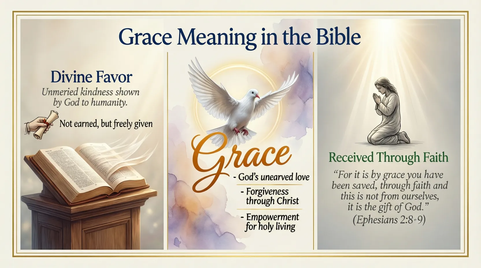 Grace Meaning in the Bible