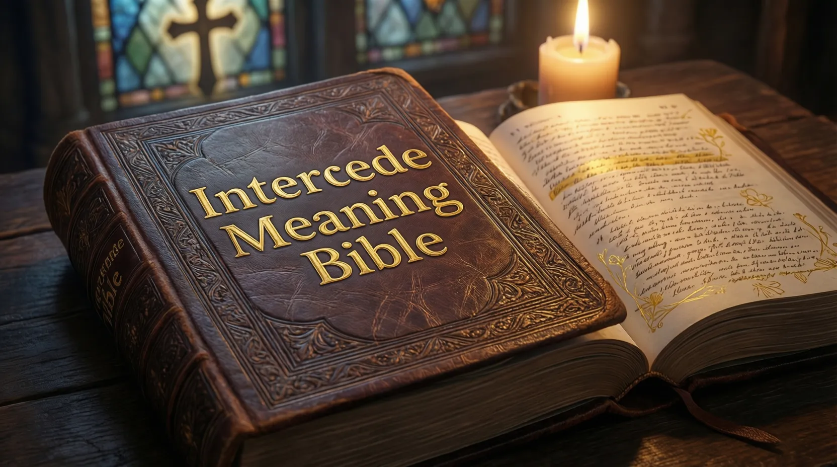 Intercede Meaning Bible