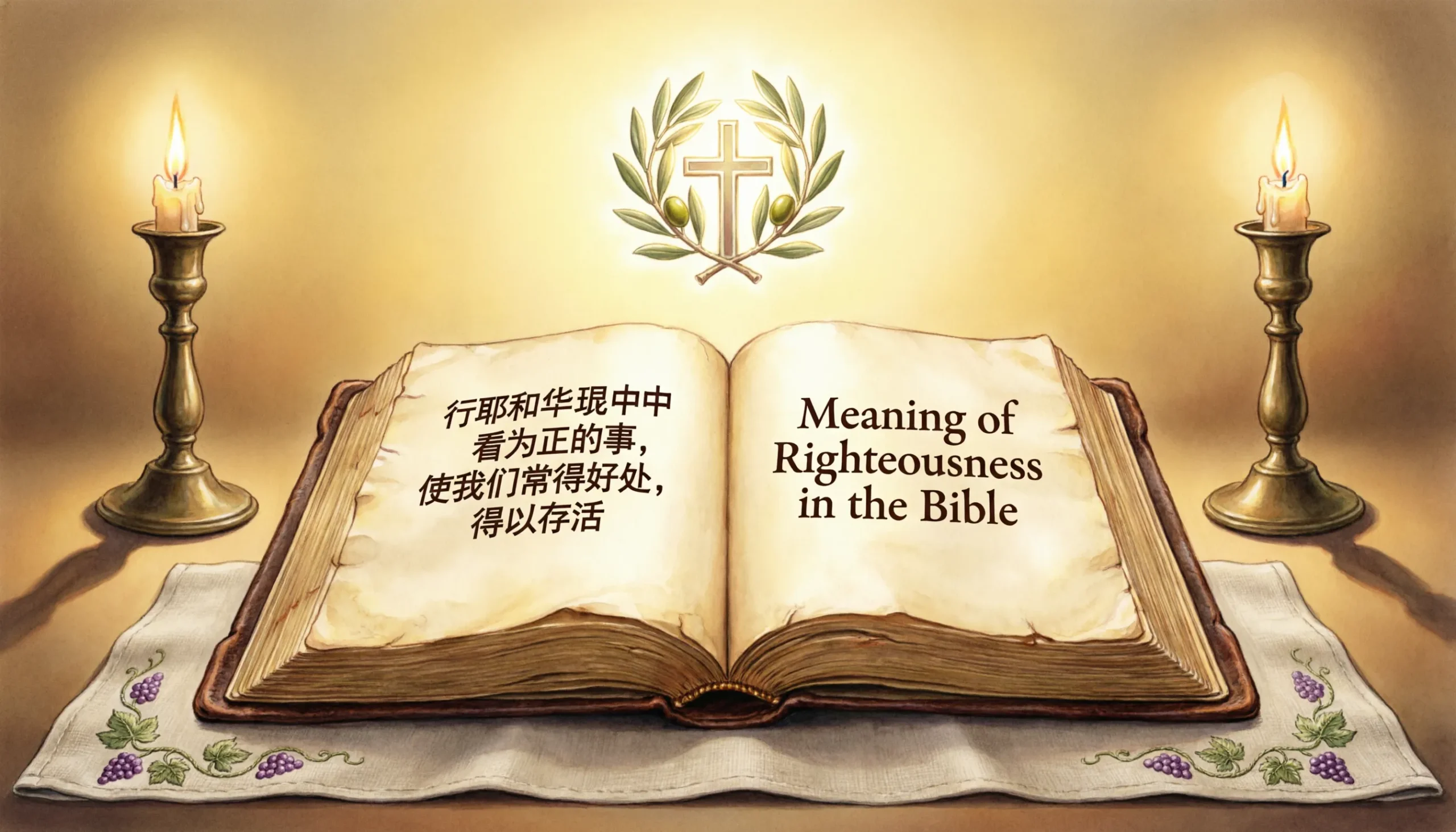 Meaning of Righteousness in the Bible