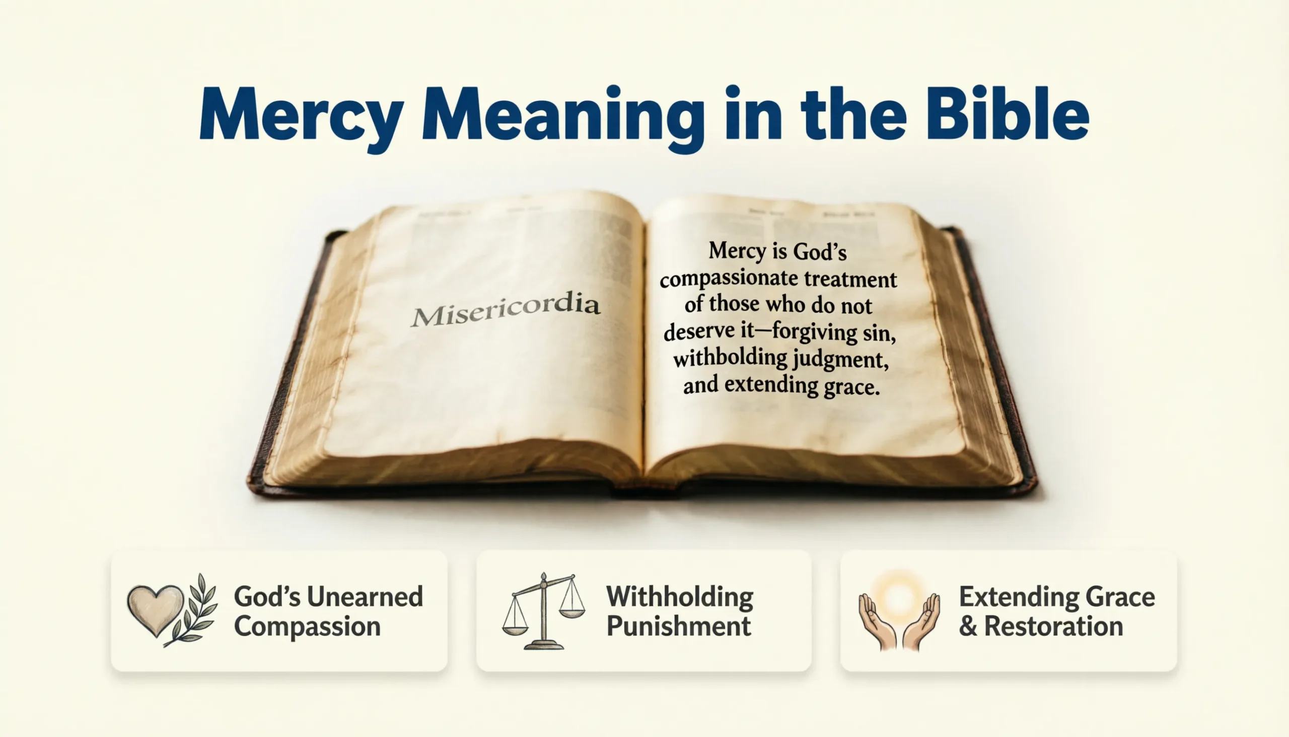 Mercy Meaning in the Bible