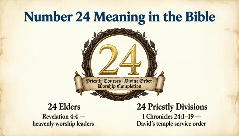 Number 24 Meaning in the Bible
