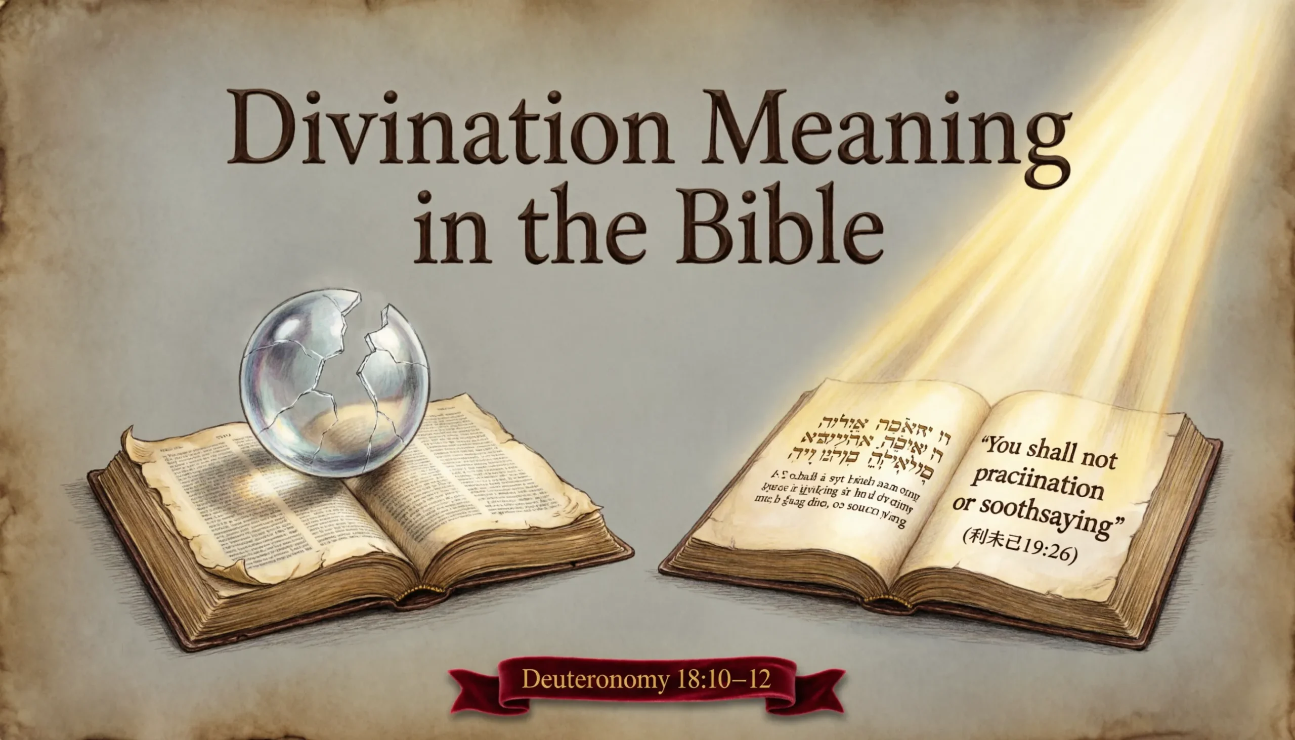 Divination Meaning in the Bible