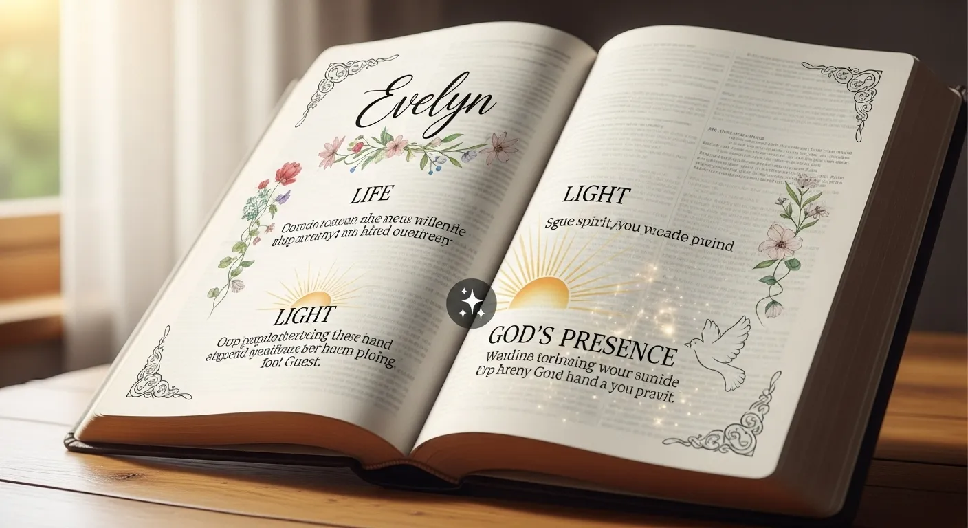 Evelyn Name Meaning in the Bible