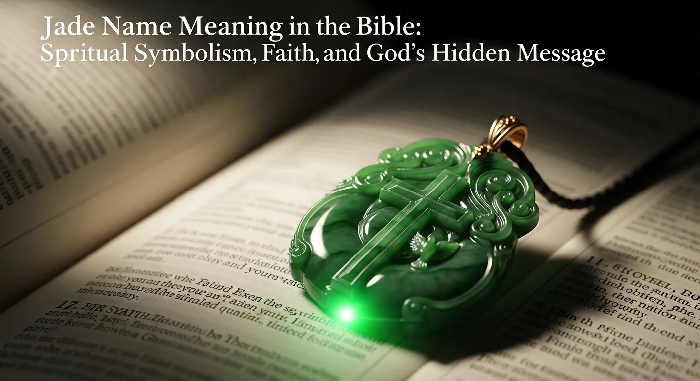 Jade Name Meaning in the Bible