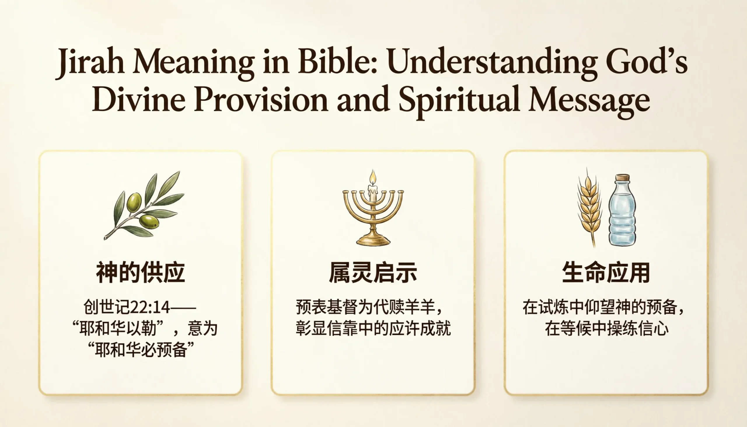 Jirah Meaning in Bible