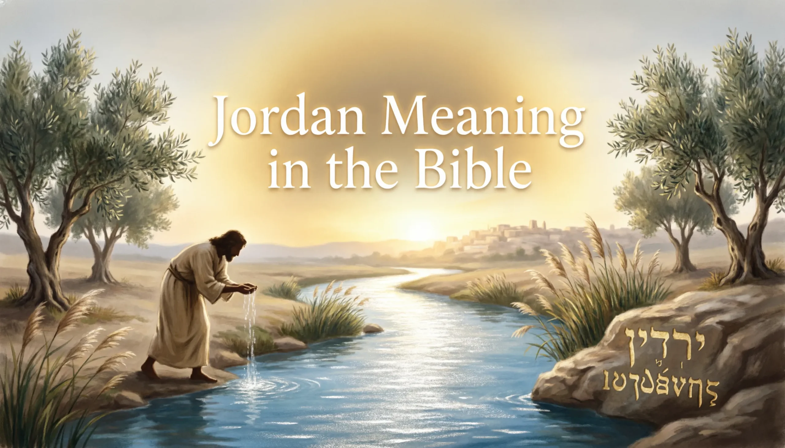 Jordan Meaning in the Bible