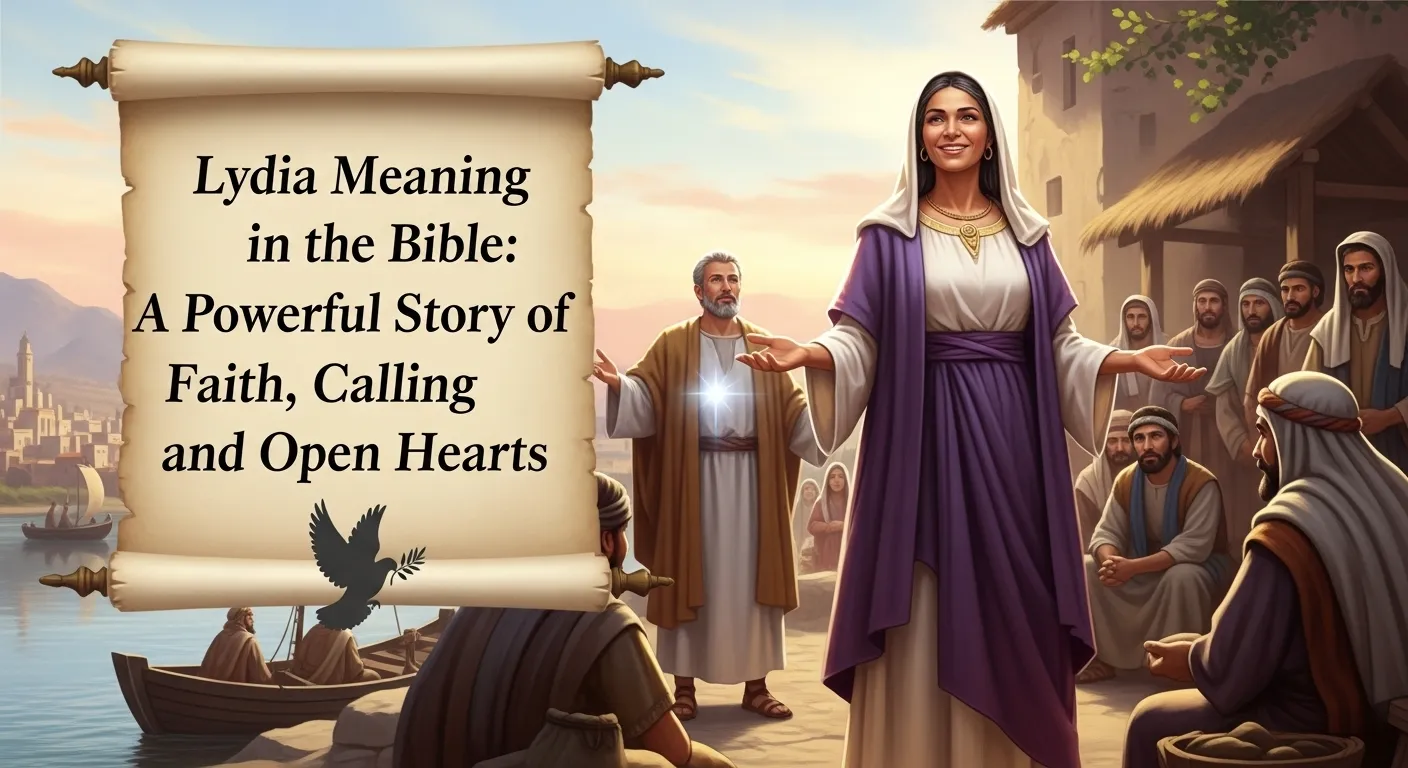 Lydia Meaning in the Bible