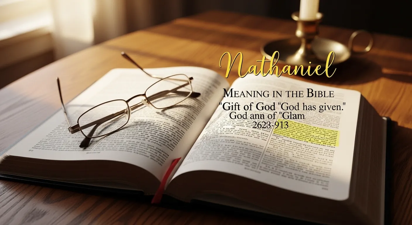Nathaniel Meaning in Bible