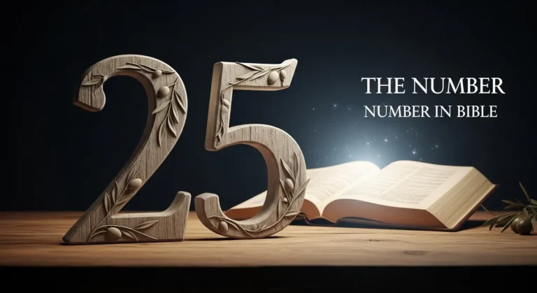 Number 25 Meaning in the Bible