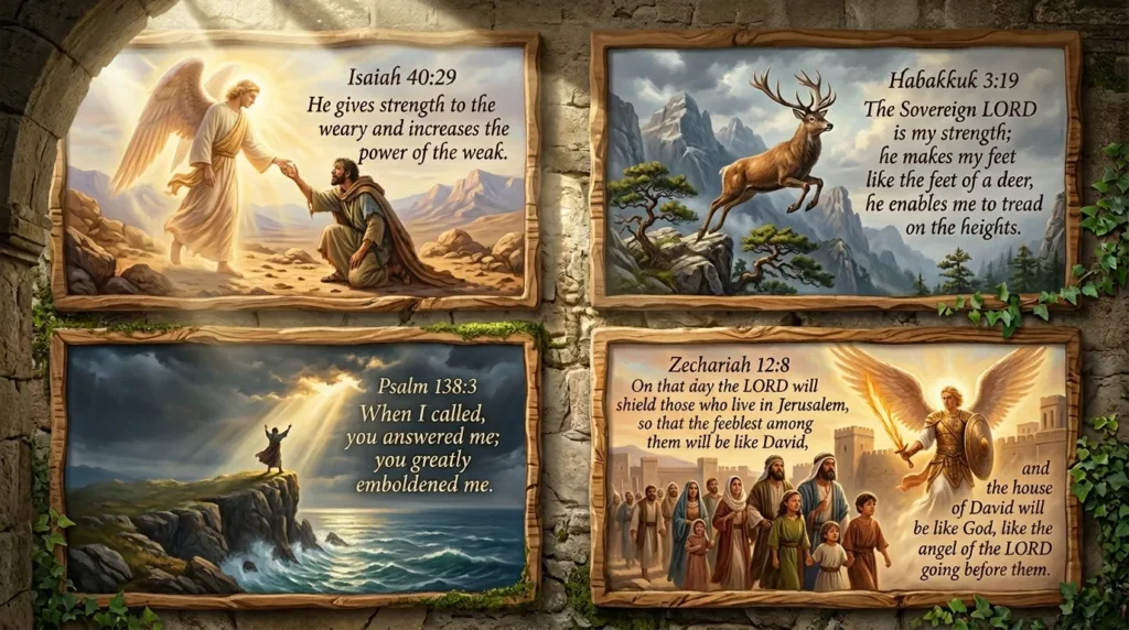 Uncommon Bible Verses About Strength