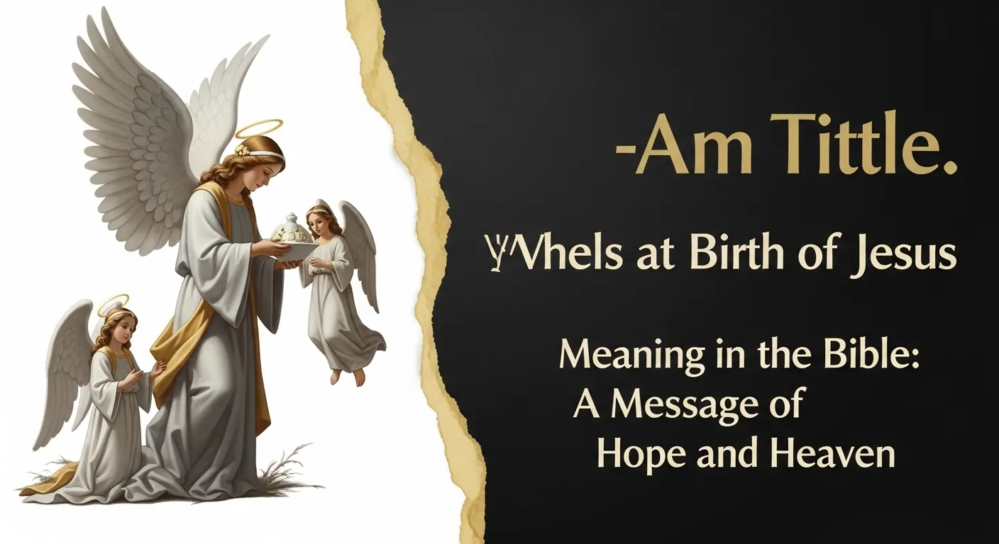 Angels at Birth of Jesus Meaning in the Bible