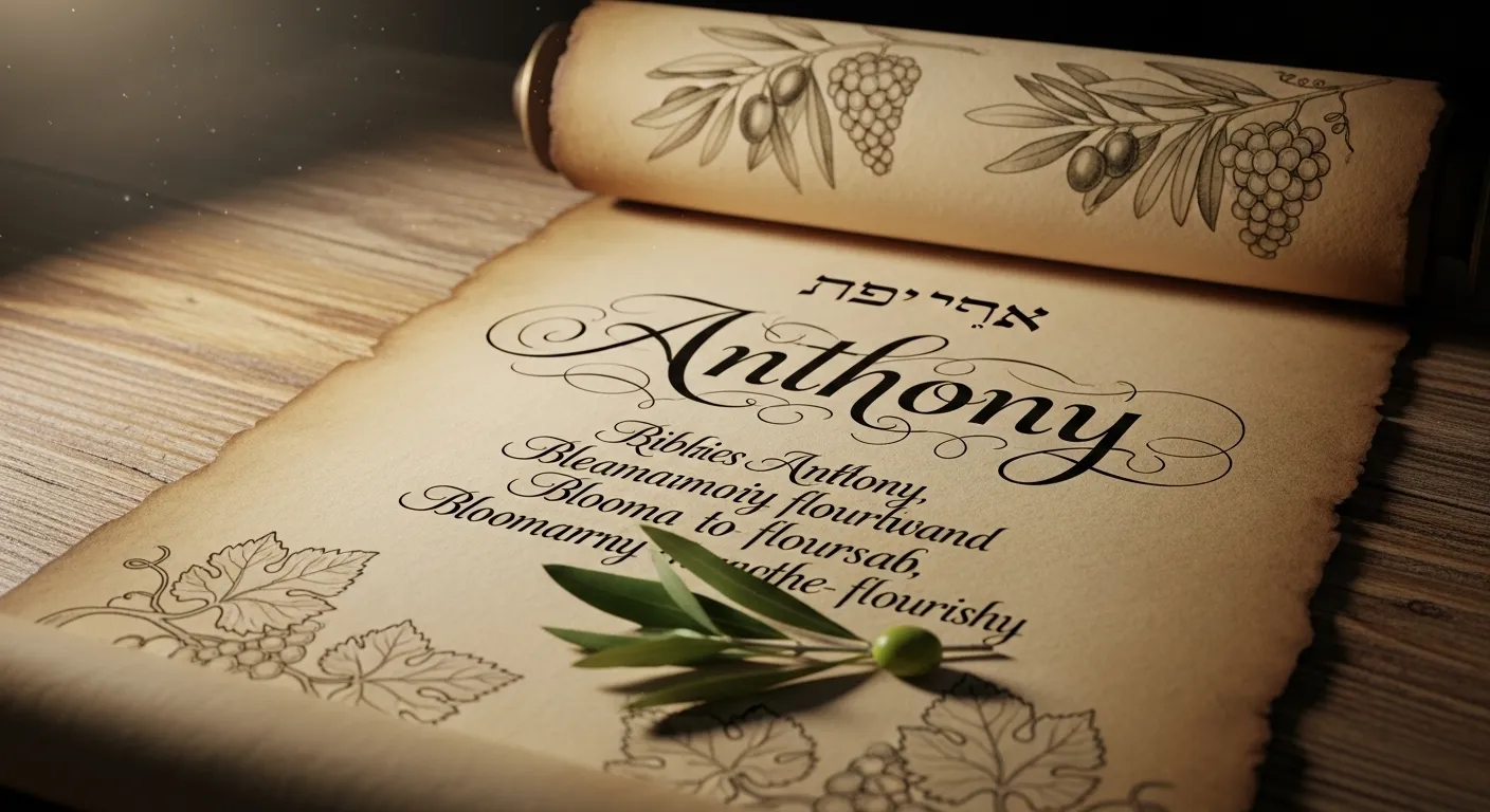 Anthony Meaning in the Bible