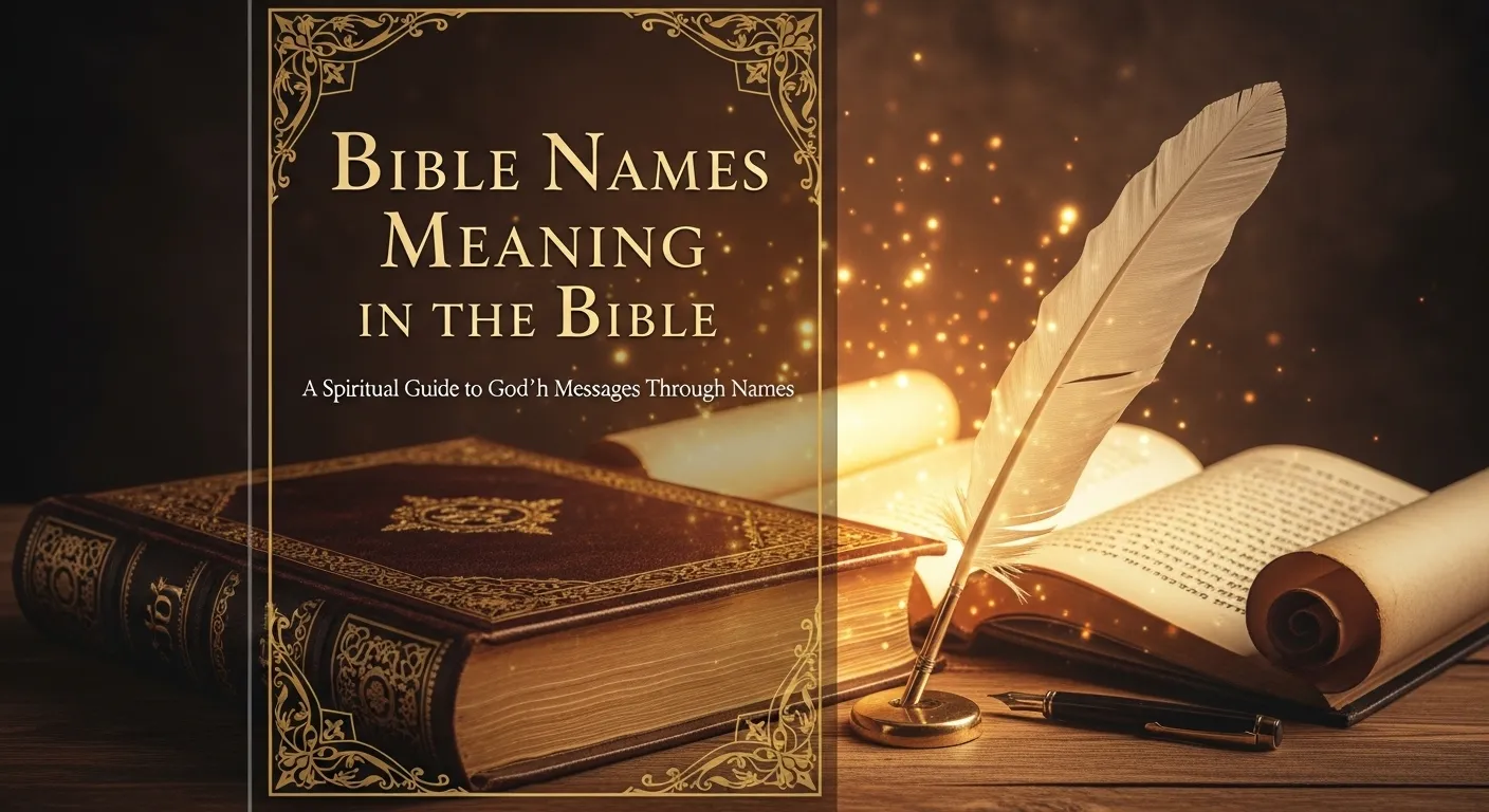 Bible Names Meaning in the Bible