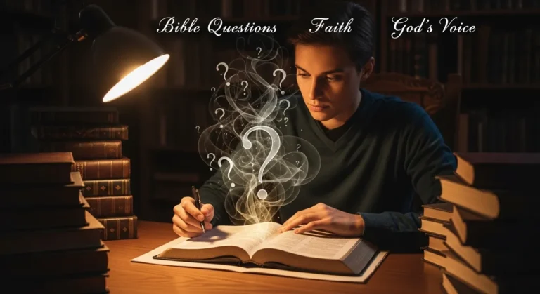 Bible Questions Meaning in the Bible