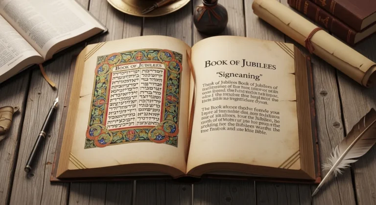 Book of Jubilees Meaning in the Bible