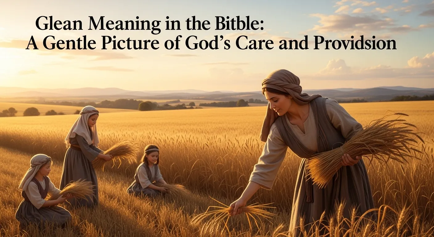 Glean Meaning in Bible