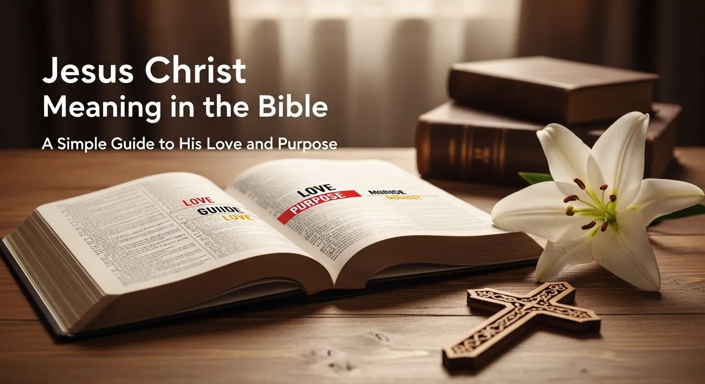 Jesus Christ Meaning in the Bible