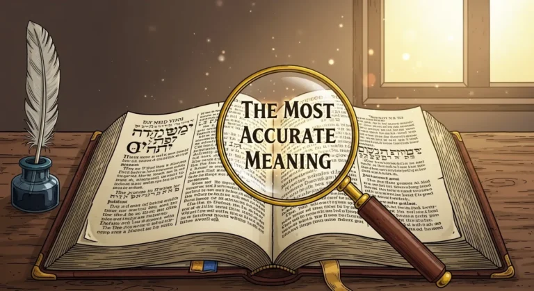 Most Accurate Bible Meaning in the Bible