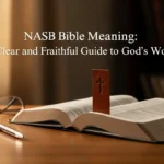 NASB Bible Meaning