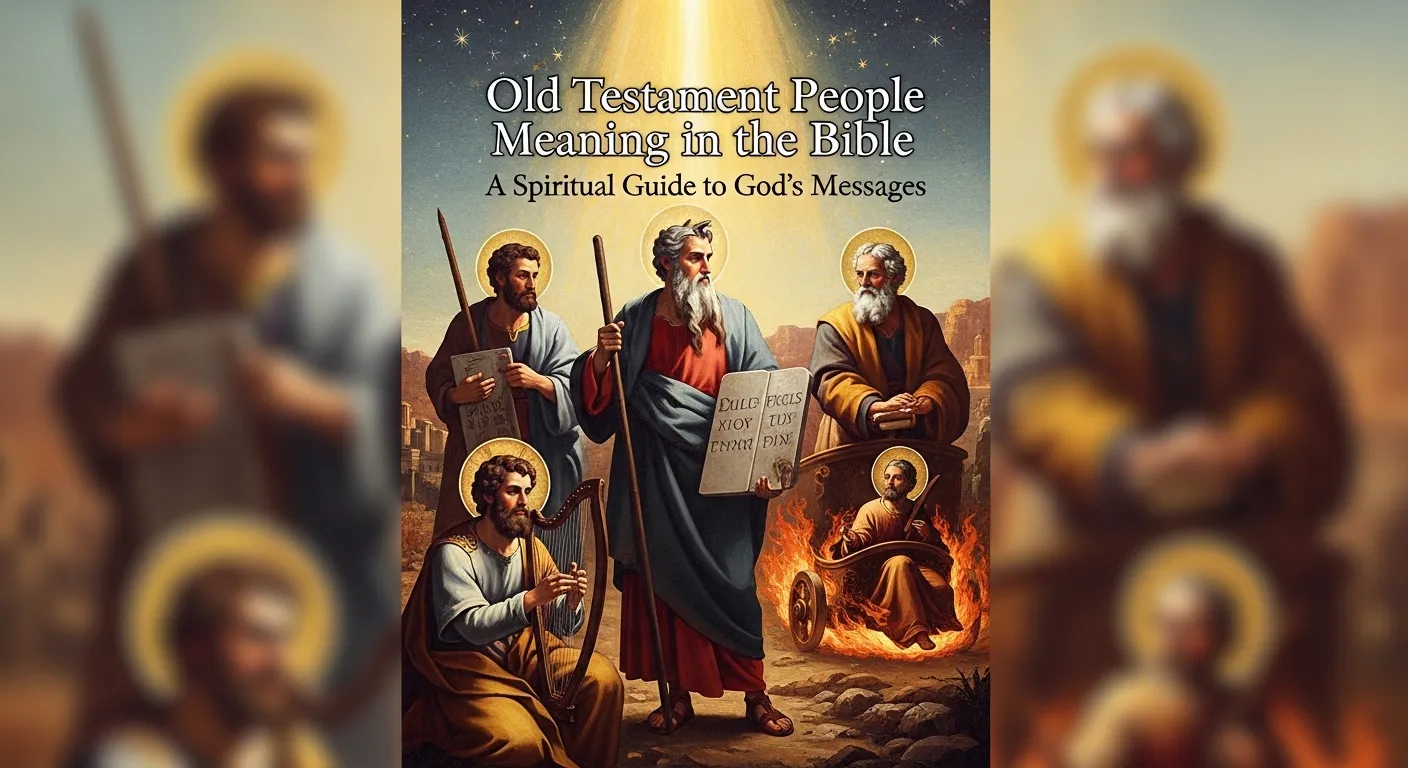 Old Testament People Meaning in the Bible