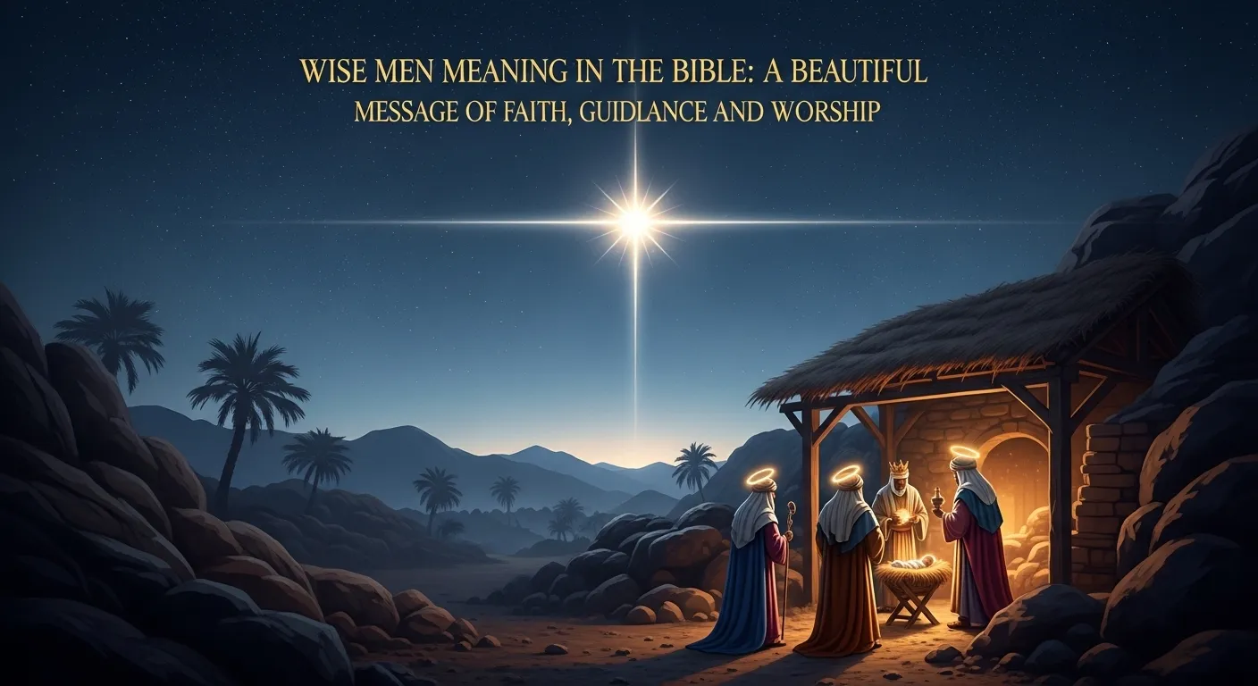 Wise Men Meaning in the Bible