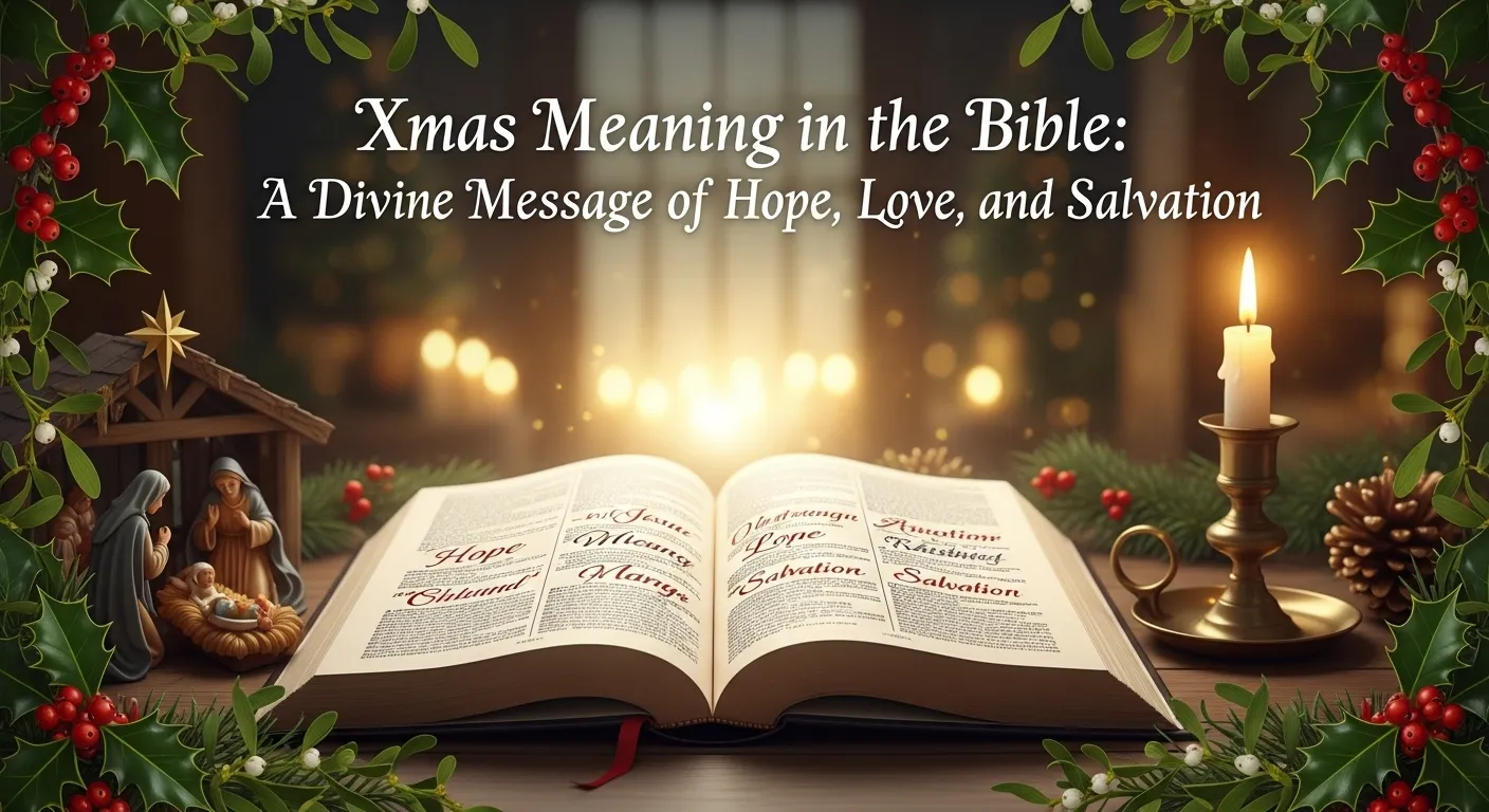 Xmas Meaning in the Bible