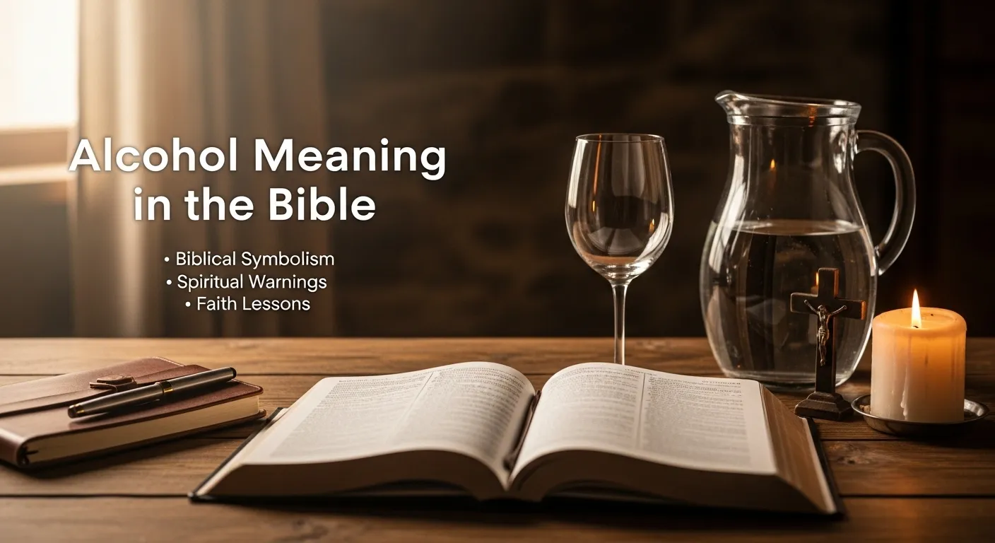 Alcohol Meaning in the Bible