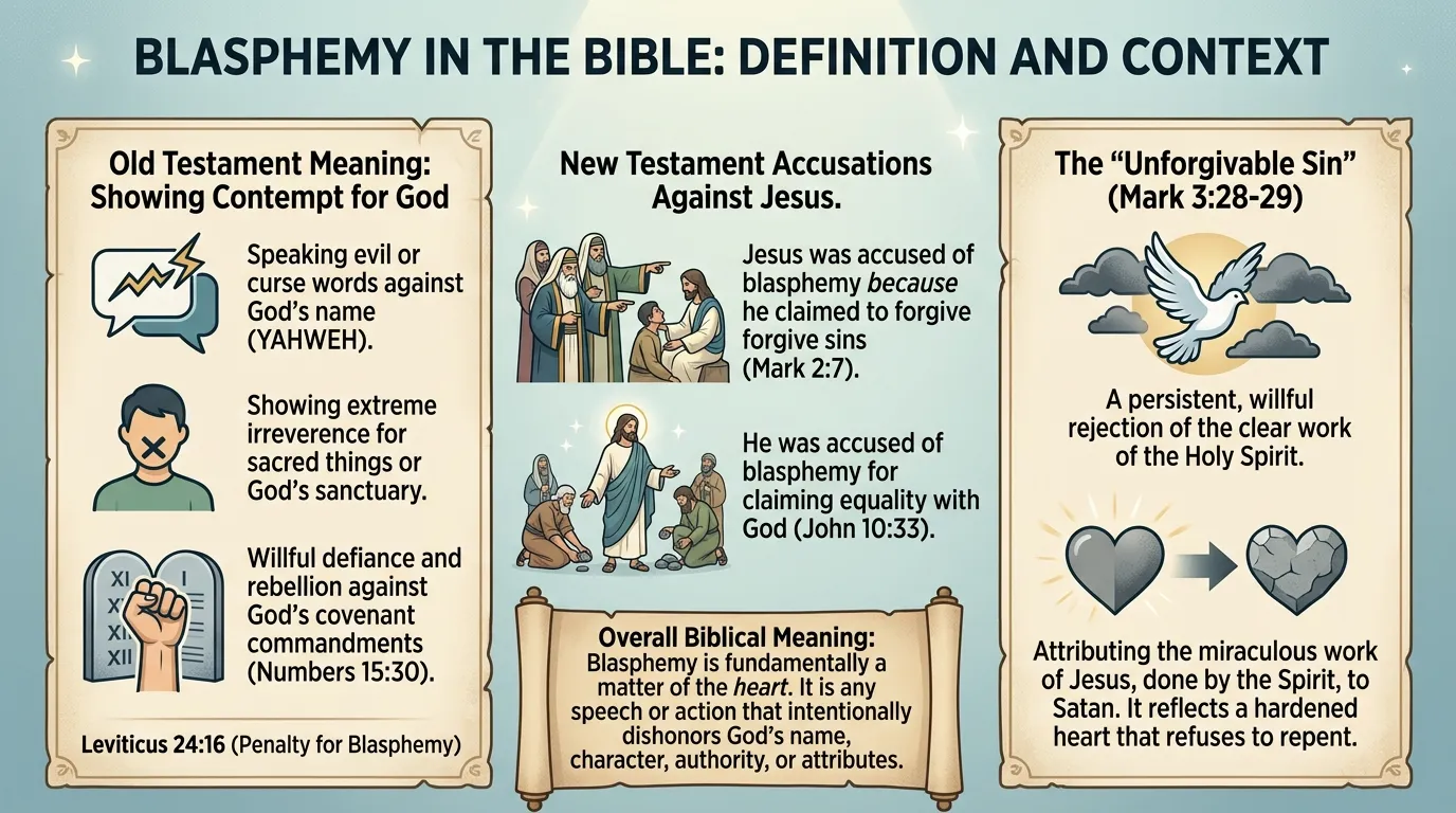 Blasphemy Meaning in the Bible