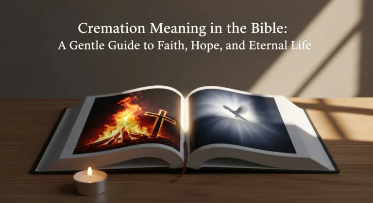 Cremation Meaning in the Bible