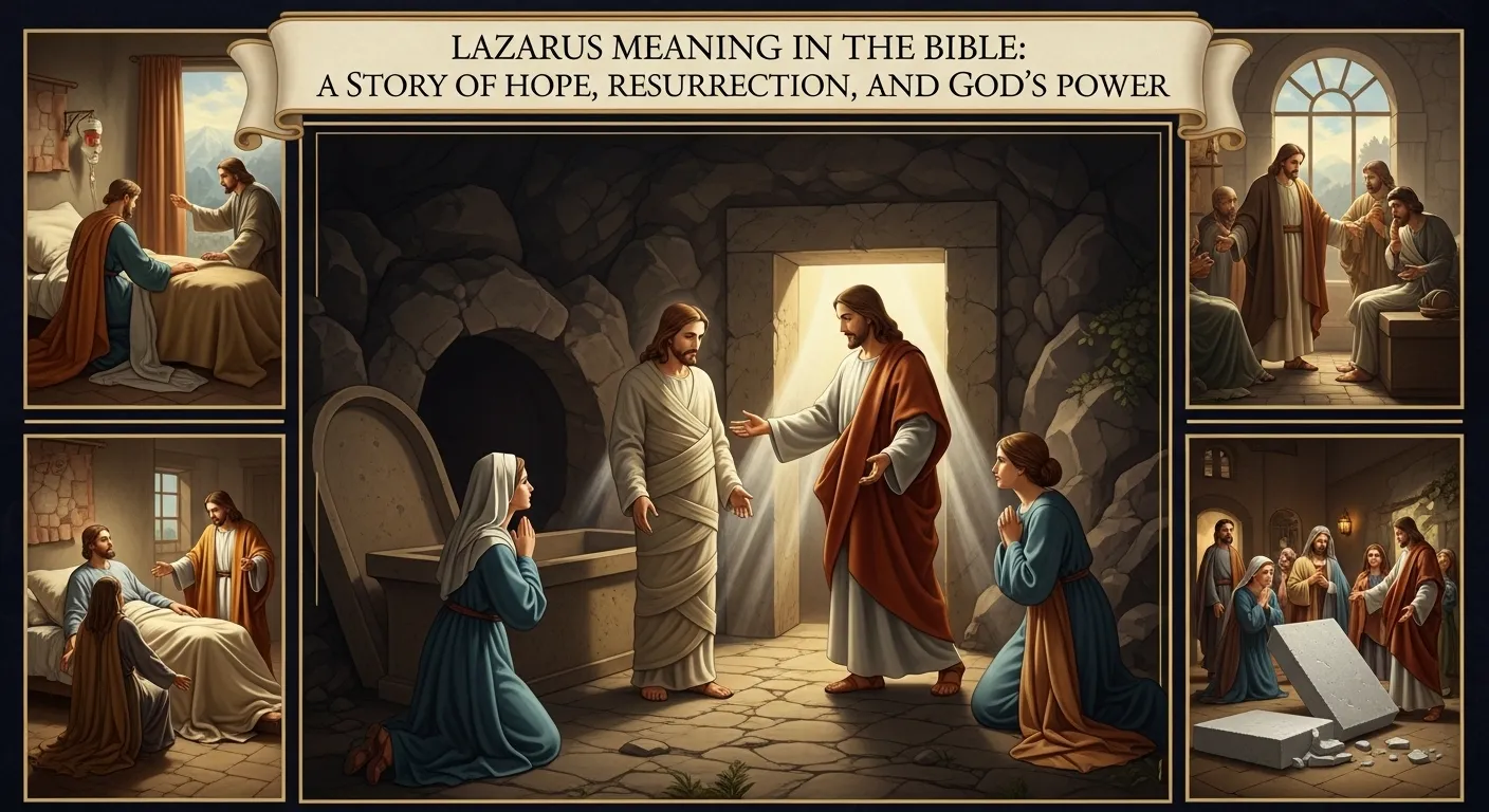 Lazarus Meaning in the Bible