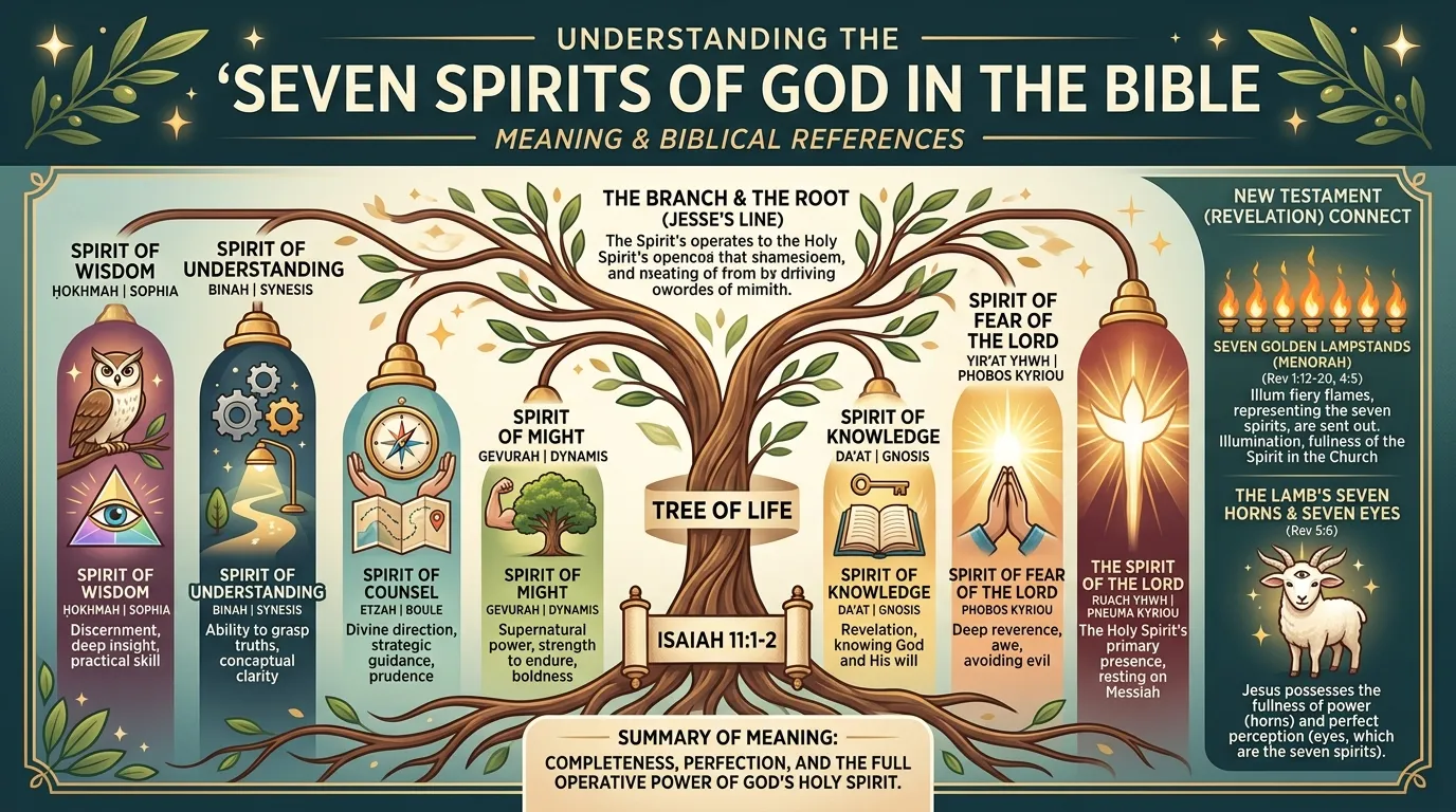 Seven Spirits of God Meaning in the Bible