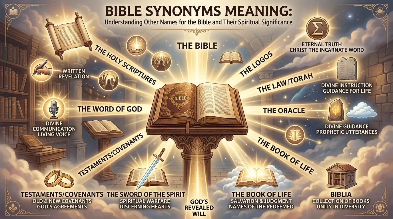 Bible Synonyms Meaning
