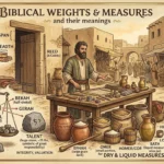 Bible Weights and Measures Meaning