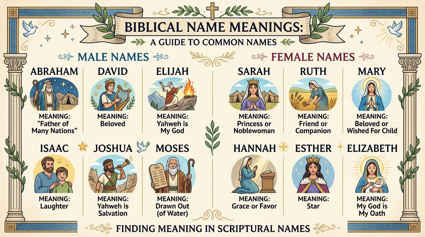 Biblical Names Meaning
