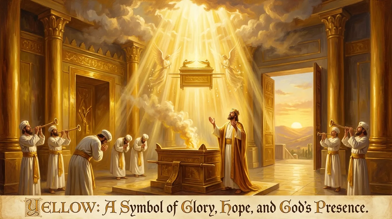 Color Yellow Meaning in the Bible