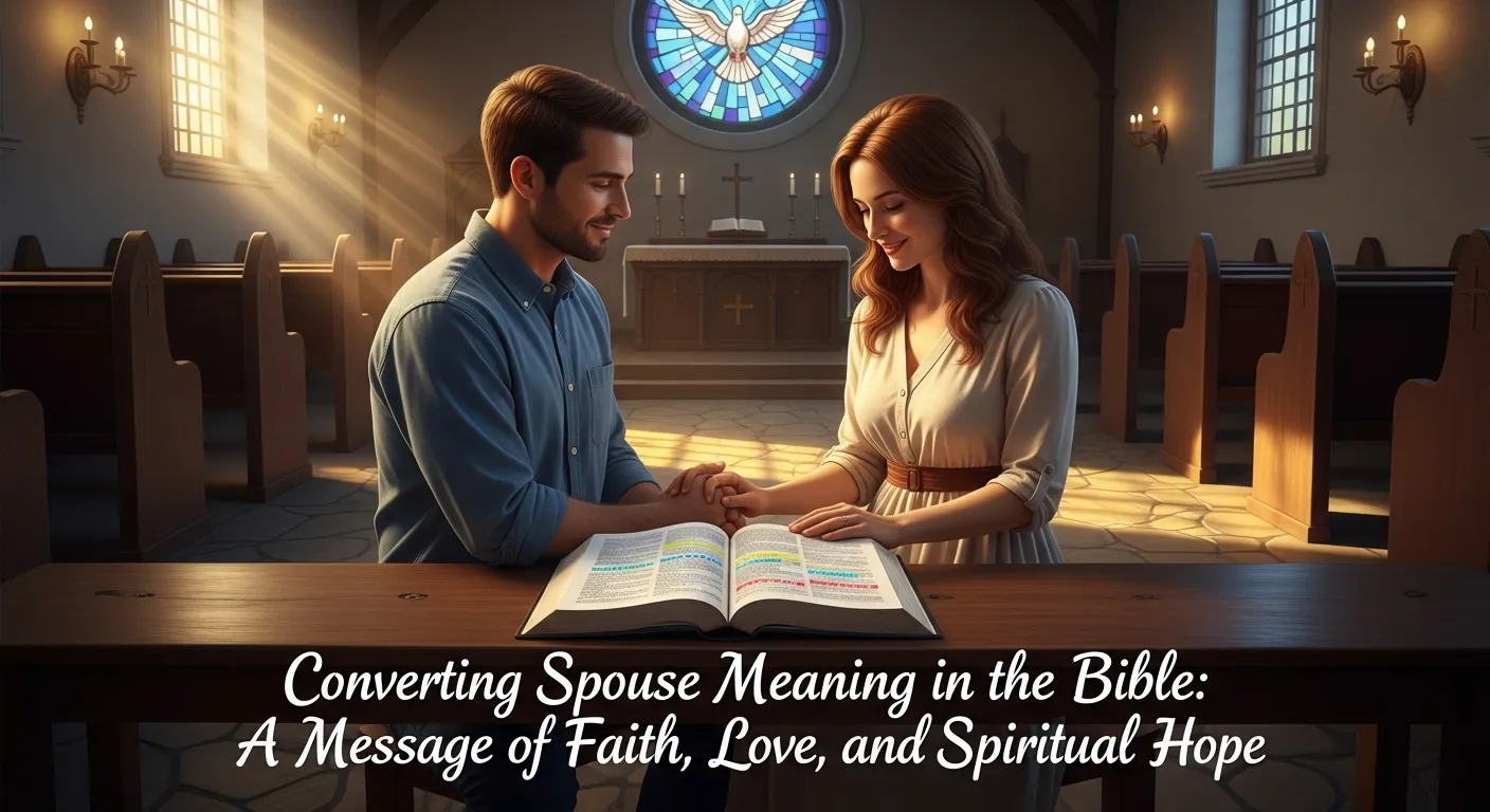 Converting Spouse Meaning in the Bible