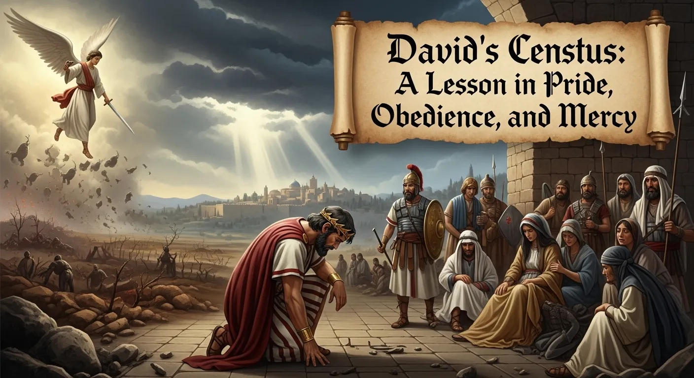 David Census Punishment Meaning in the Bible