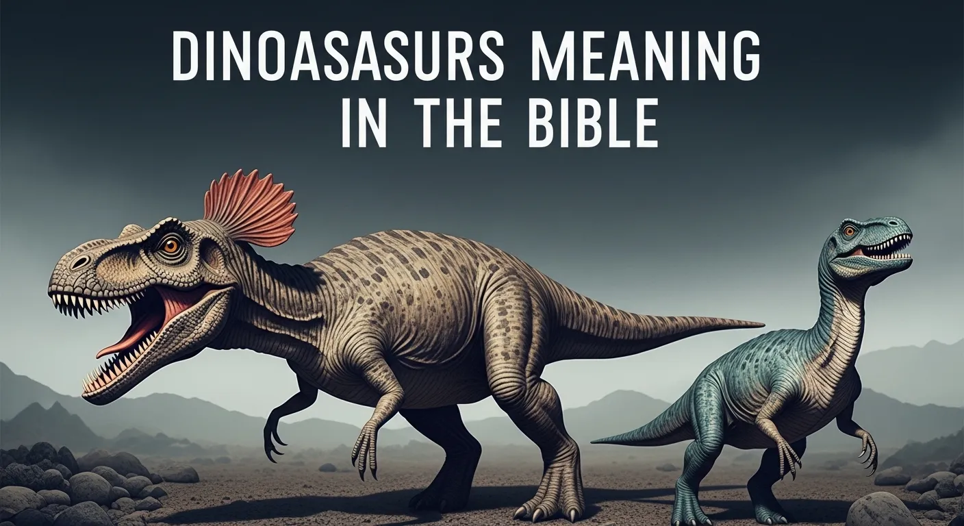 Dinosaurs Meaning in the Bible