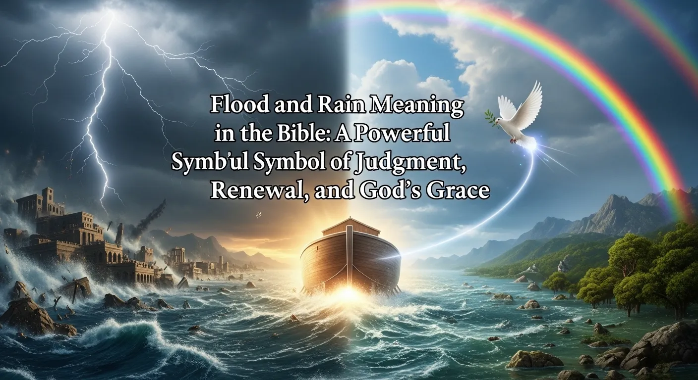 Flood and Rain Meaning in the Bible