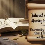 Interest on Loans Meaning in the Bible
